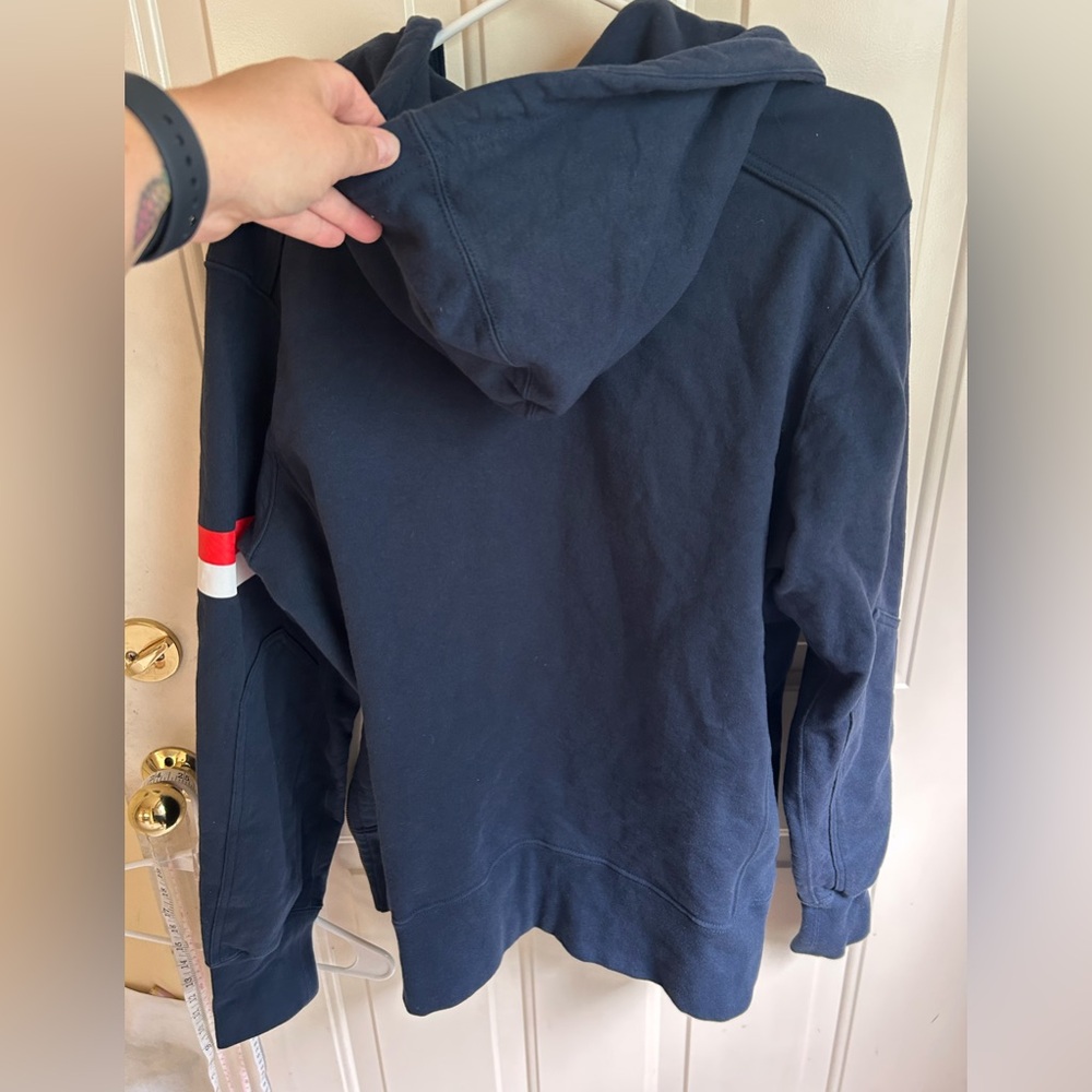 American Giant Navy Zip-Up Hoodie with Samuel Adams Co-Lab. Rare. - Picture 6 of 6